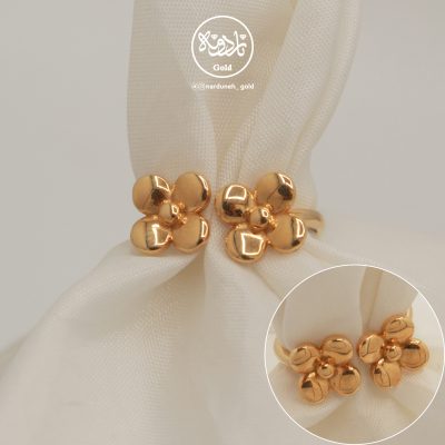 انگشتر دو گل