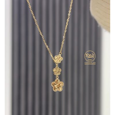 گردنبند سه گل هولوگرامی