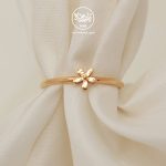 انگشتر مینیمال گل