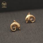 گوشواره میخی دلفین