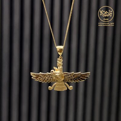 پلاک فروهر سیاه قلم