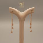 گوشواره آویز قلب ظریف