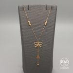 گردنبند پاپیون آویز