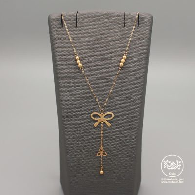 گردنبند پاپیون آویز