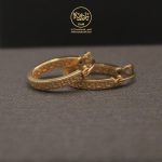 گوشواره حلقه ورساچ بیضی