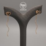 گوشواره کرلی قلب